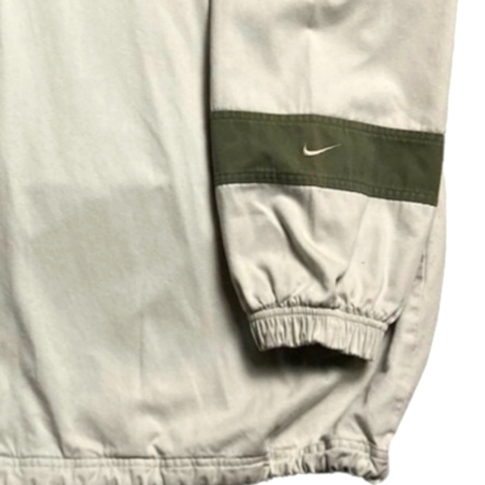 Vintage Nike Half Zip Cotton Pullover Hooded Jacket Mens XXL - Picture 6 of 12